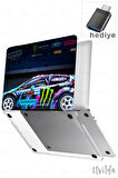 MacBook Air 15 A3114 A2941 uyumlu Otomo-12 PVC Msoft Fiesta Hoonigan Rally