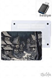 MacBook Pro 16 A2780 uyumlu Derin 8 HQ Msoft Ahşap Kasaba