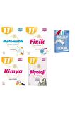 11.Sınıf Matematik Fizik Kimya Biyoloji Soru Bankası Set