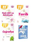 11.Sınıf Edebiyat Tarih Coğrafya Soru Bankası Set