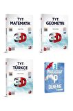 TYT Matematik Geometri ve Türkçe Soru Bankası Seti