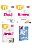 11.Sınıf Fizik Kimya Biyoloji Soru Bankası Set