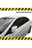 Hyundai Accent Blue Mügen Cam Rüzgarlığı 2011 - 2020 Arası 4 Lü Set