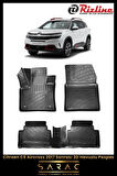 Rizline Citroen C5 Aircross 2022 Model 3D Havuzlu Paspas