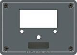Voltmetre/ampermetre için panel Tekli 95x133 mm