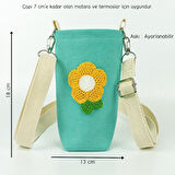 Woodycord 0,5 Litrelik Matara Kılıfı Su Şişesi Taşıma Çantası Water Bottle Bag