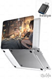 MacBook Air 15 A3114 A2941 uyumlu Japon-3 Msoft Tasarım Anime Kız
