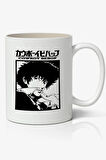 Cowboy Bebop Anime Temalı Beyaz Kupa Bardak Sevgiliye Arkadaşa Hediye