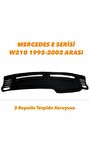 MERCEDES E SERİSİ W210 1995-2002 ARASI 3 BOYUTLU VİP DERİ TORPİDO KORUYUCU