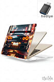 MacBook Pro 13 A2338 A2289 A2251 A2159 A1989 A1708 A1706 uyumlu Otomo-6 HD Premium Msoft Neon Skyline R34