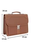 Case Club Erkek Evrak El Çantası Model 15,6 inç Laptop Bölmeli Kilit Mekanizmalı Dosya Uyumlu