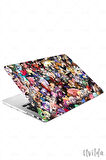 MacBook Air 15 A3114 A2941 uyumlu Japon-5 Şeffaf Msoft Anime Mozaik