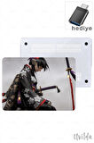 MacBook Pro 16 A2780 uyumlu Japon-23 HD Msoft Kapak Huzur Savaşçı
