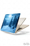 MacBook Pro 16 A2780 uyumlu Kaos-17 UV Msoft Desen Bir Kış Masalı