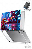 MacBook Air 15 A3114 A2941 uyumlu Derin 16 HD Msoft Kapak Robot ve Gece