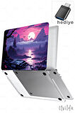 MacBook Air 15 A3114 A2941 uyumlu Kaos-8 UV Lans Msoft Alacakaranlık