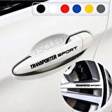 v w Transporter için Kapı Kolu ve Jant Sticker yazı 539