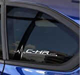 C-HR Yan Cam Sticker Oto Kapı Çıkartma Tuning oto 20 cm x 7 cm yazı 498
