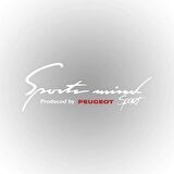 Sports Mind Oto Sticker 30 cm x 11 cm Beyaz yazı 375