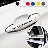Sportage için Kapı Kolu ve Jant Sticker yazı 257