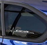 Escape Yan Cam Sticker Oto Kapı Çıkartma Tuning oto 20 cm x 7 cm yazı 162