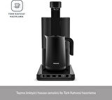 Homend Smart Royaltea Plus 1781H 2 in 1 Inox Otomatik Çay ve Türk Kahve Makinesi Wifi