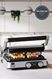 Homend Grilliant 1340H Inox Gövde Döküm Plaka Tost ve Izgara Makinesi
