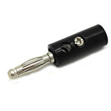4mm Banana Erkek To könnektör muz jack fiş 5 Lİ Paket (3kırmızı 2siyah)