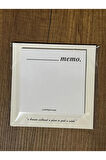 The Memo Pad - Minimalist Bloknot
