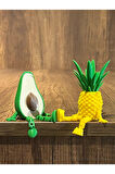 Ananas - Avakado Ayaklı Mini Çift