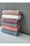 30x50 RENKLİ 6'LI MİDYE MUTFAK HAVLUSU