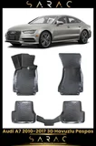 Audi A7 2015 Model Araca Özel 3d Havuzlu Paspas