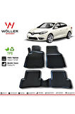 Renault Fluence Paspas 2009 Sonrası 3D Havuzlu Paspas