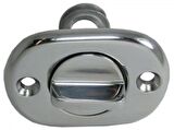 Southco miçoz. Oval. AISI 316 paslanmaz çelik 64x32x19 mm