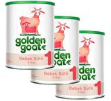 Golden Goat 1 Keçi Sütü Bazlı Bebek Sütü 400 gr 3'lü Paket