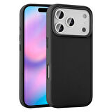 Apple Uyumlu iPhone 17 Pro Kılıf M-safe Şarj Özellikli PU Deri Görünümlü Redclick Kupra Kapak