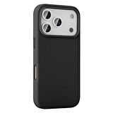 Apple Uyumlu iPhone 17 Pro Kılıf M-safe Şarj Özellikli PU Deri Görünümlü Redclick Kupra Kapak