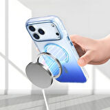 Apple iPhone 17 Pro Kılıf M-safe Şarj Özellikli Transparan Renk Geçişli Redclick Toros Kapak