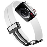 Apple Watch 10 Serisi 42mm Redclick KRD-84 Magnetik Toka Spor Silikon Kordon