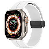 Apple Watch 10 Serisi 42mm Redclick KRD-84 Magnetik Toka Spor Silikon Kordon