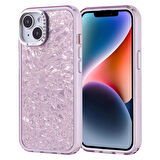 Apple iPhone 13 Kılıf Taşlı Tasarımlı Redclick Kapi Kapak