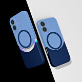 Apple iPhone 16 Kılıf M-Safe Şarj Özellikli Mıknatıslı Redclick Duble Kapak
