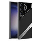 Galaxy S23 Ultra Kılıf Kamera Korumalı Suni Deri Tasarım Redclick Yeni Seri Procase Kapak