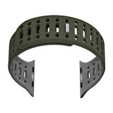 Watch 10 46mm Redclick KRD-124 Silikon Kordon Terletmeyen Delikli Strap Kayış