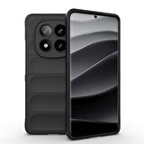 Xiaomi Redmi Note 14 Pro Plus Kılıf Esnek TPU Oyuklu Arka Yüzey Tasarımlı Redclick Etnik Silikon Kapak