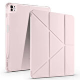 Apple iPad Air 13 2025 M3 Kılıf Redclick Tri Folding Kalem Bölmeli Standlı Kılıf
