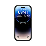 Apple iPhone 14 Pro Max Kılıf M-safe Şarj Özellikli Karbon Fiber Görünümlü Redclick Antina Kapak