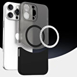 Apple iPhone 16 Pro Max Kılıf M-Safe Şarj Özellikli Mıknatıslı Redclick Duble Kapak