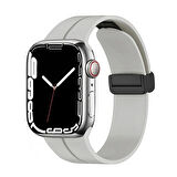 Apple Watch 10 Serisi 42mm Redclick KRD-84 Magnetik Toka Spor Silikon Kordon