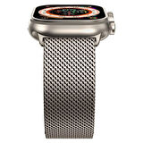 Apple Watch 10 46mm Redclick KRD-121 Metal İnce Tasarım Slim Hasır Kordon